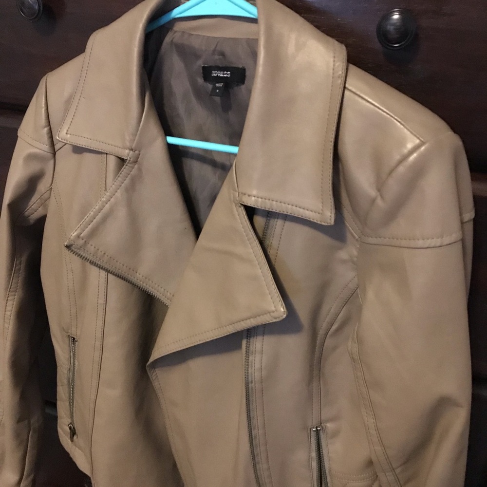 Leather jacket